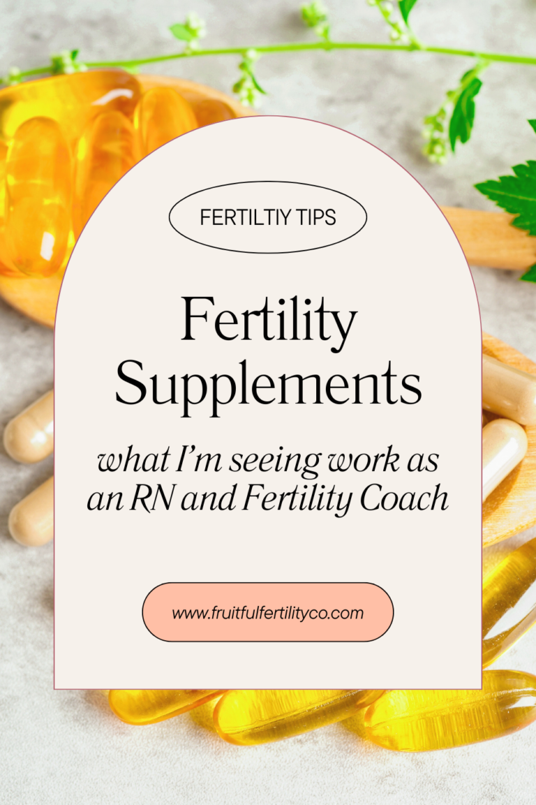 The Best Fertility Supplements For Unexplained Infertility